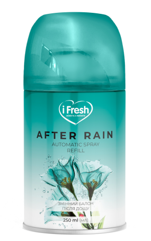 Replacement bottle for automatic air freshener iFresh After rain with freshness after rain 250 ml