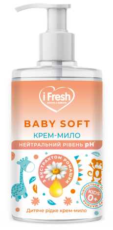 Жидкое крем-мыло детское с экстрактом ромашки iFresh 500 мл