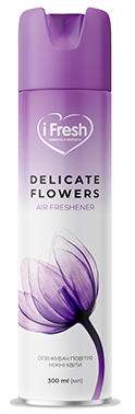 Освіжувач повітря Delicate Flowers з ароматом ніжних квітів iFresh 300 мл