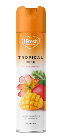 Освежитель воздуха Tropical Mix с ароматом тропическоих фруктов iFresh 300 мл
